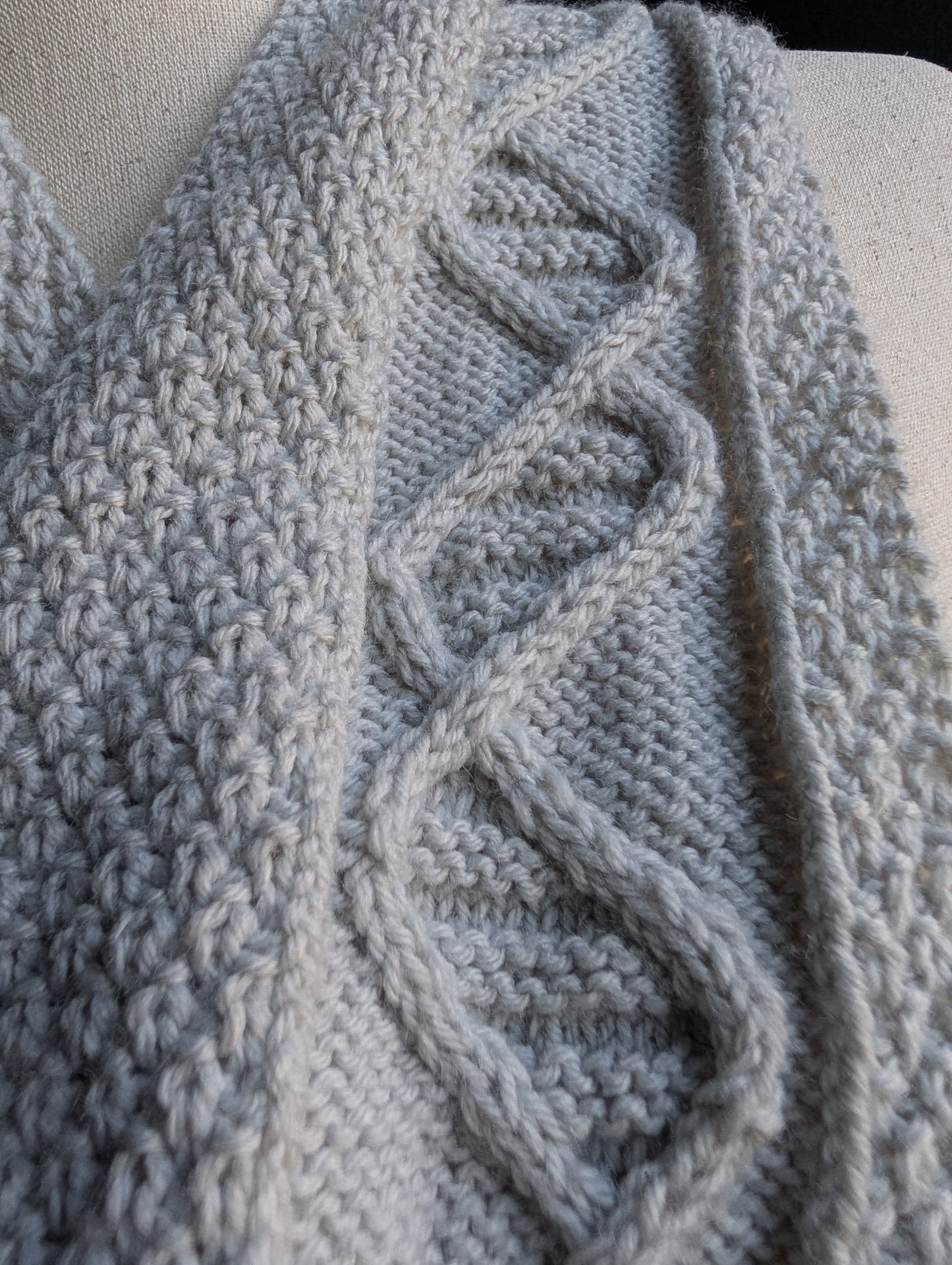 Knitting Pattern - Circular DNA - Cowl - Scarf