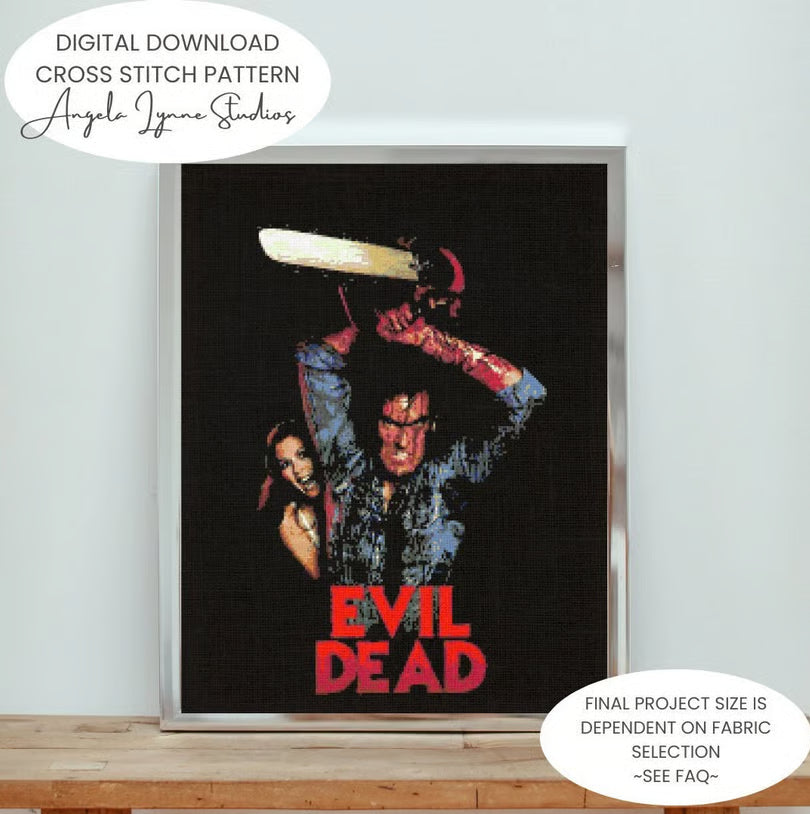Cross Stitch Pattern - Evil Dead