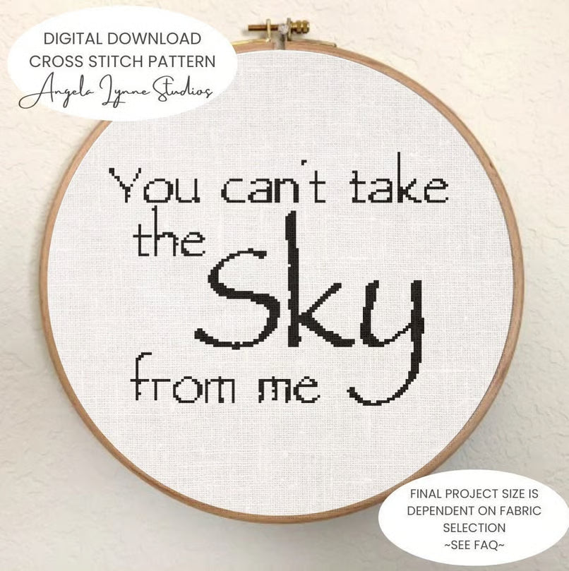 Cross Stitch Pattern - Firefy - Main Theme - Mini