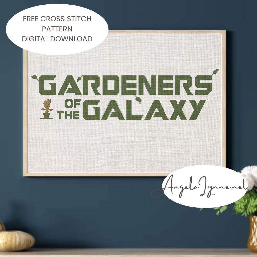 Cross Stitch Pattern - Guardians of the Galaxy - Gardeners of the Galaxy