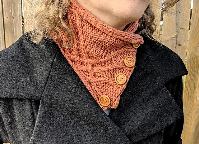 Knitting Pattern - As I Wander - Cowl