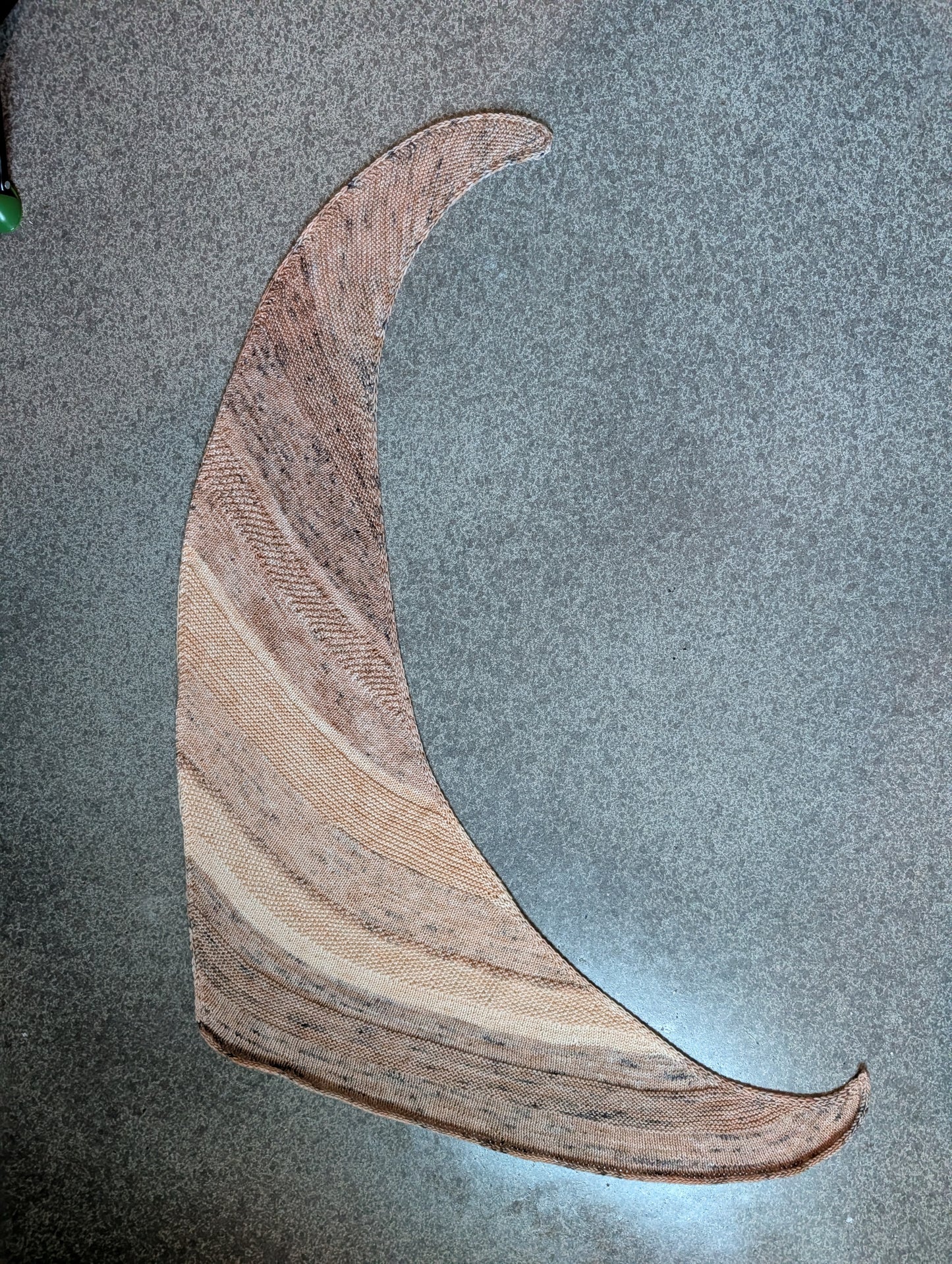 Knitting Pattern - Boomerang Shawl - Elevenses