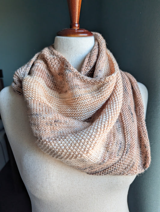 Knitting Pattern - Boomerang Shawl - Elevenses