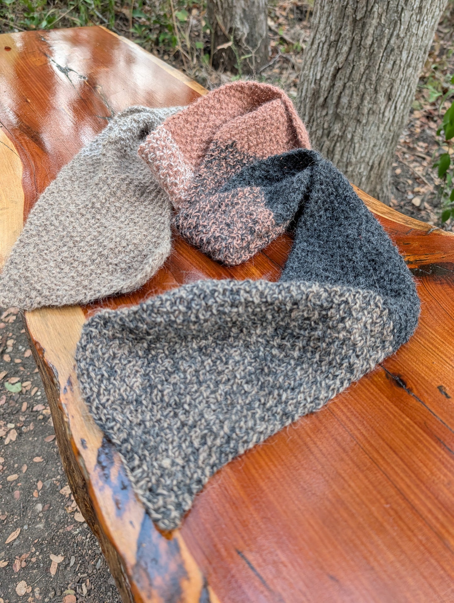 Knitting Pattern - Scarf - A Gentle Fade