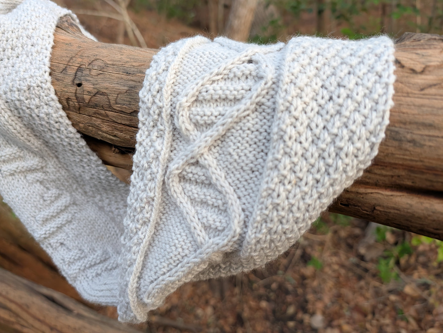 Knitting Pattern - Circular DNA - Cowl - Scarf