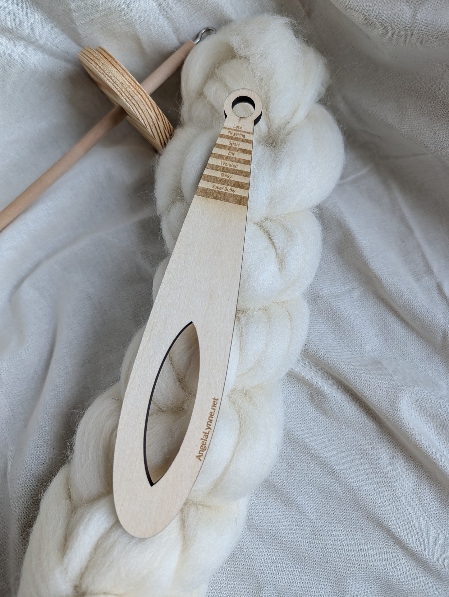 Wrist Distaff - Blank - Optional Wristlet