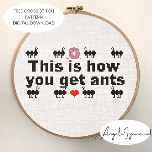 Cross Stitch Pattern - Archer - Do you want ants?