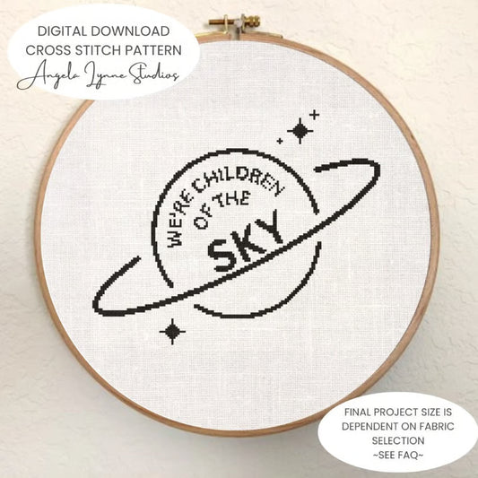 Cross Stitch Pattern - Starfield - Children of the Sky
