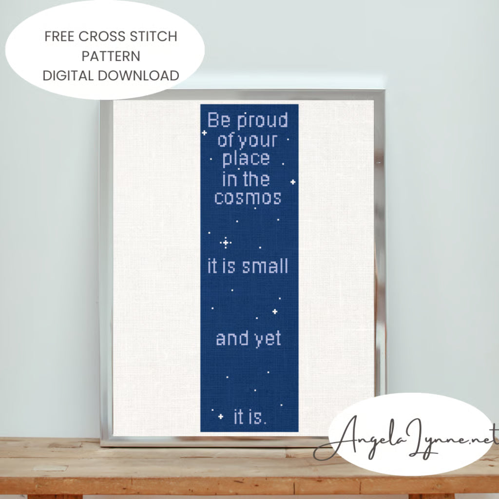 Cross Stitch Pattern - Welcome to Nightvale - Place in the Cosmos