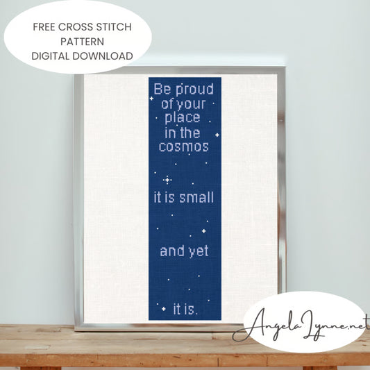 Cross Stitch Pattern - Welcome to Nightvale - Place in the Cosmos