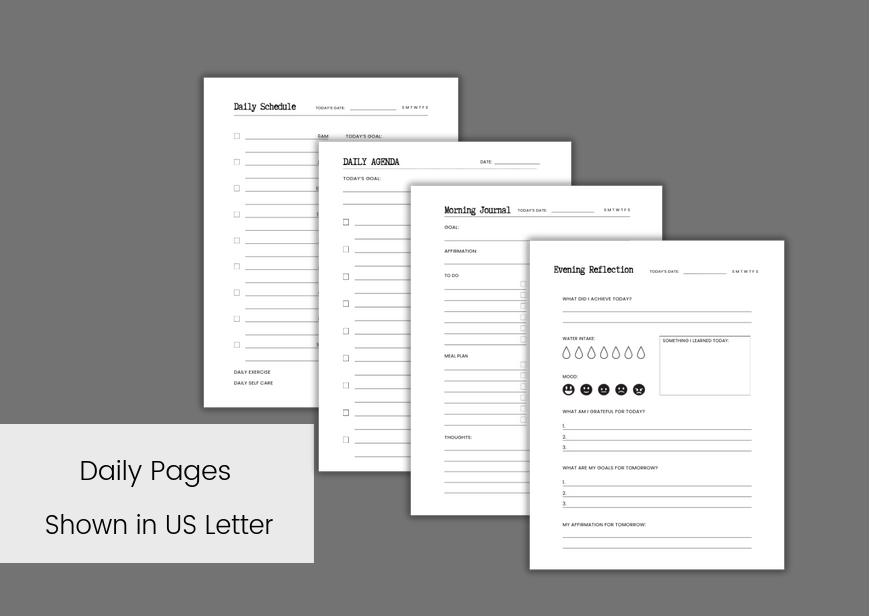 Crafting Planner Bundle – 56 Printable Pages for Creatives & Makers