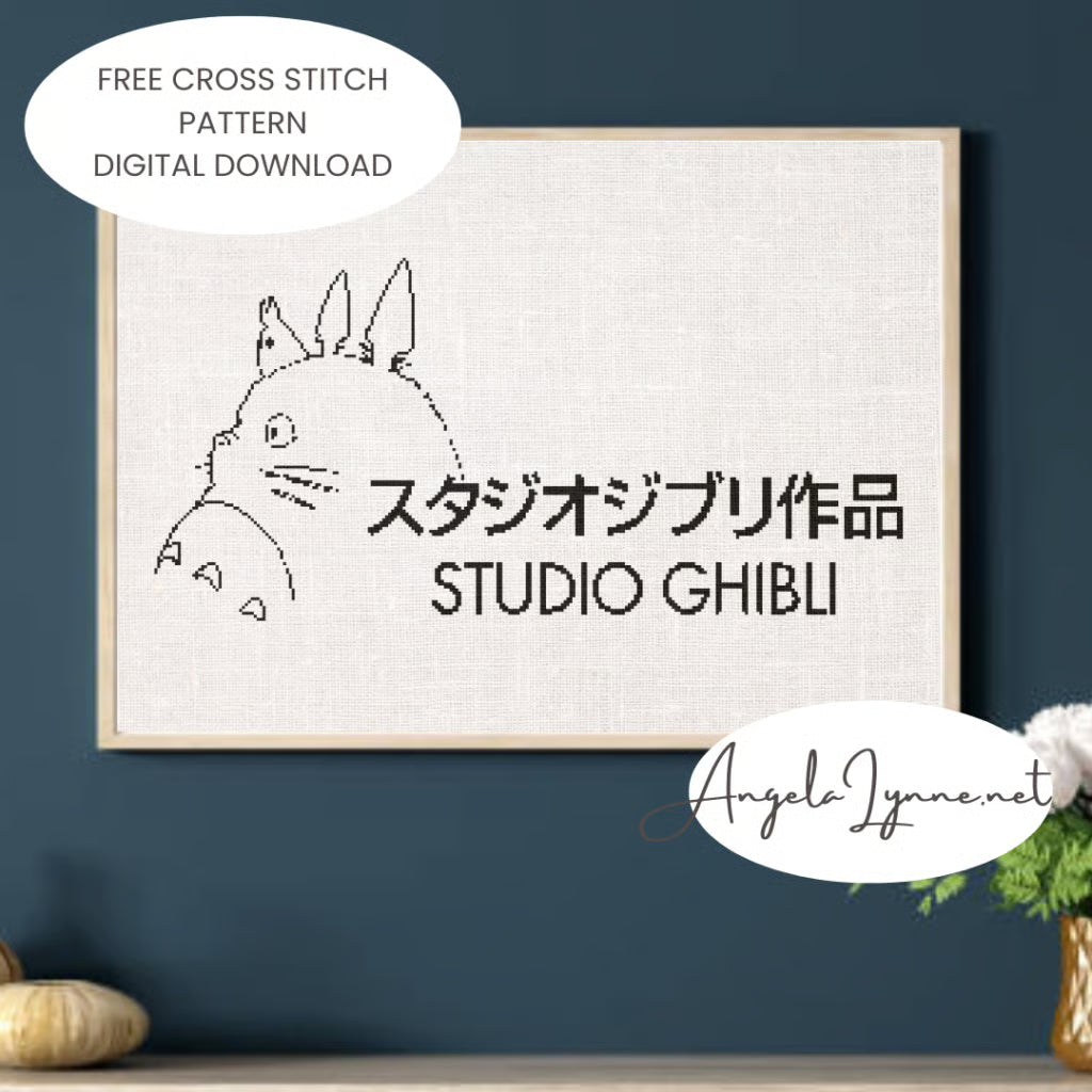 Cross Stitch Pattern - Studio Ghibli