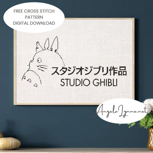 Cross Stitch Pattern - Studio Ghibli