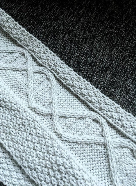 Knitting Pattern - Circular DNA - Cowl - Scarf