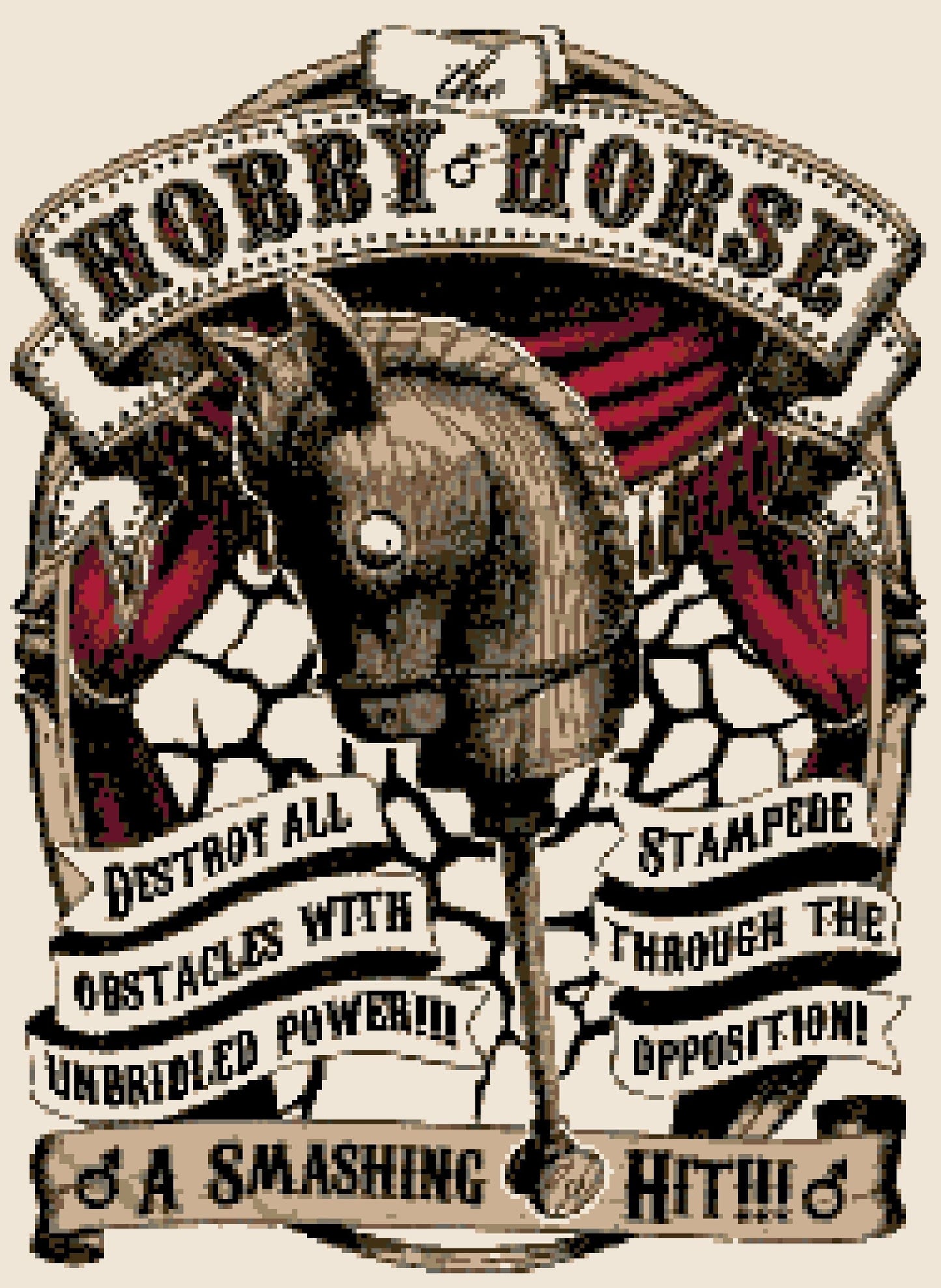 Cross Stitch Pattern - Alice Madness Returns - Hobby Horse