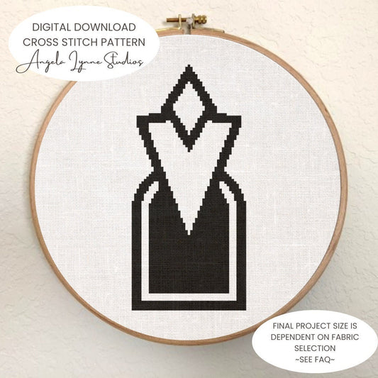 Cross Stitch Pattern - Quest Marker - Skyrim