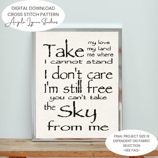 Cross Stitch Pattern - Firefly - Ballad of Serenity