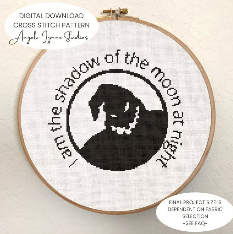 Cross Stitch Pattern - Nightmare Before Christmas - Oogie Boogie