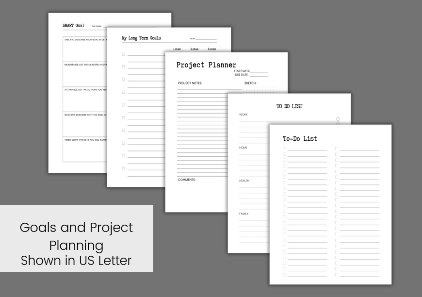 Knitting & Crochet Planner Bundle – 81 Printable Pages for Makers & Fiber Artists