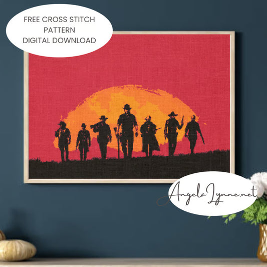 Cross Stitch Pattern - Red Dead Redemption 2