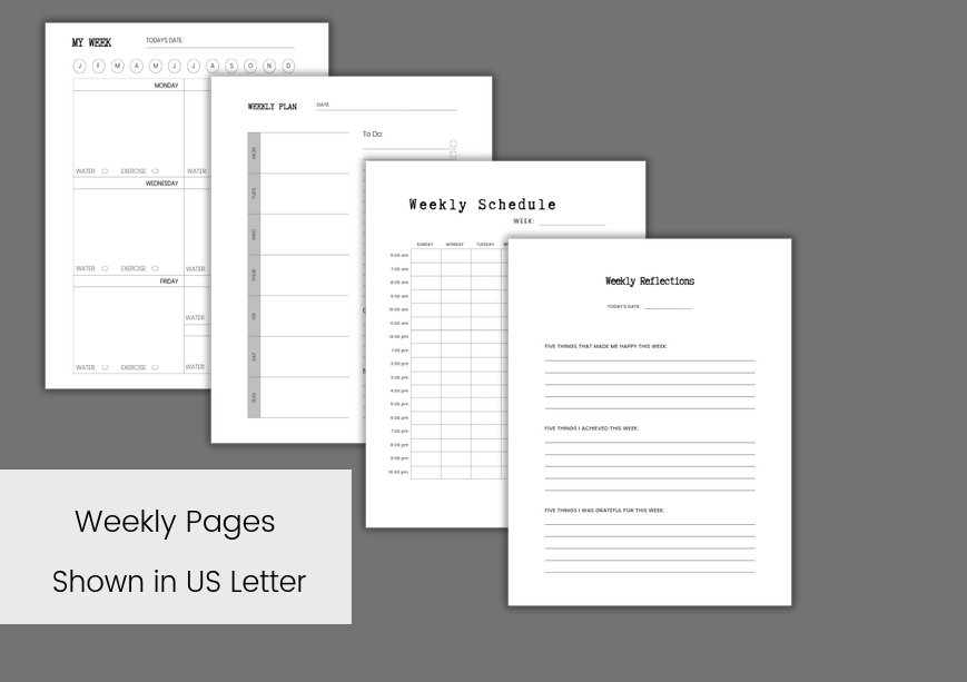 Spinning Planner Bundle – 69 Printable Pages for Handspinners & Fiber Artists