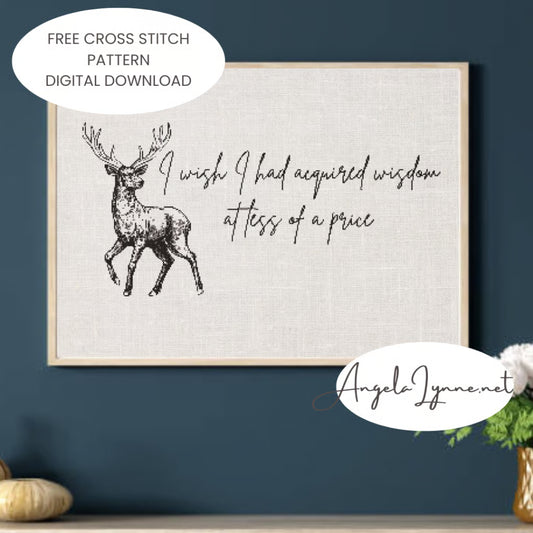 Cross Stitch Pattern - Red Dead Redemption 2 - Wisdom at a Price