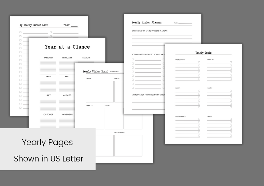 Spinning Planner Bundle – 69 Printable Pages for Handspinners & Fiber Artists